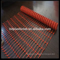 orange heavy duty plastic barrier mesh